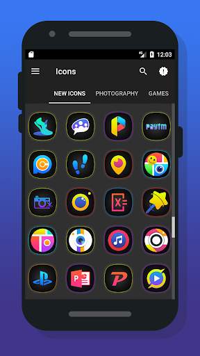 Mee Dark - Icon Pack screenshot 8