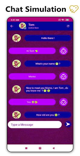Call from 📱 tom-cat video call & talk   chat screenshot 3