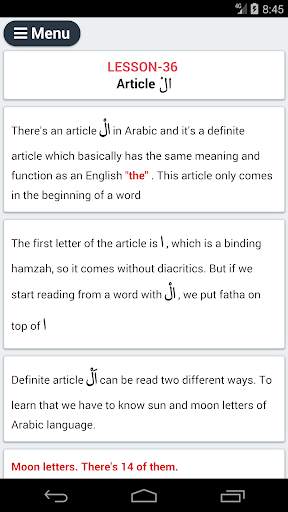 ARABIC ALPHABET screenshot 5