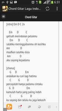 Chord Gitar Lagu Indonesia screenshot 3