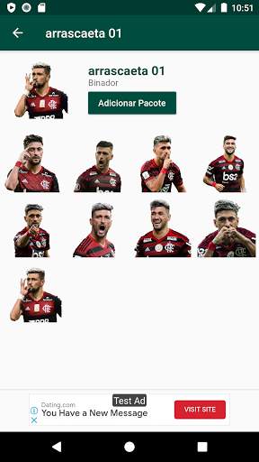 Figurinhas Flamengo para Whatsapp - Elenco screenshot 2