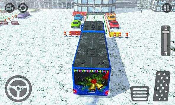Snow Bus Parking Simulator 3D screenshot 2