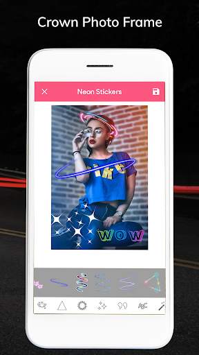 Light Crown Photo Editor - Crown Heart Pic Editor screenshot 2