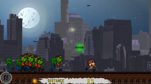 Yikes! Zombies! Run! screenshot 1