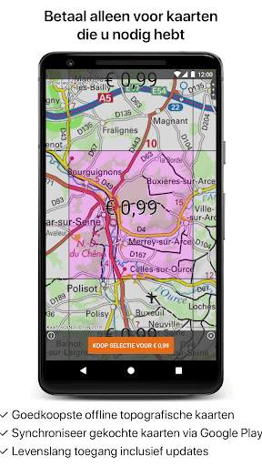 Topo GPS Frankrijk screenshot 2