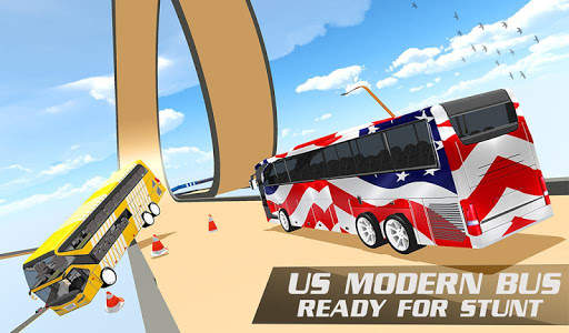 Mega Ramp Bus Stunt Racing: Bus Jumping Game 2021 screenshot 10