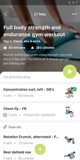 Fitstudio sayan app screenshot 5
