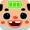 Small middle aged man Battery icon