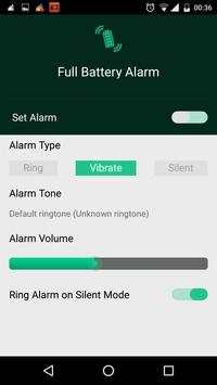 Full Battery Alarm screenshot 2
