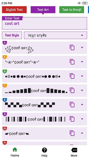 Fancy text generator & symbols скриншот 1