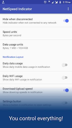 NetSpeed Indicator screenshot 5