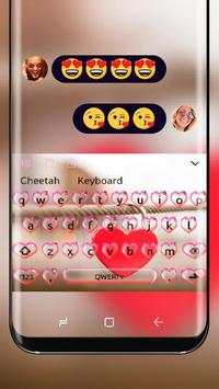 Love lock keyboard theme screenshot 1