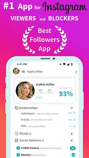 Follower Tracker IG Reports and Viewers screenshot 1