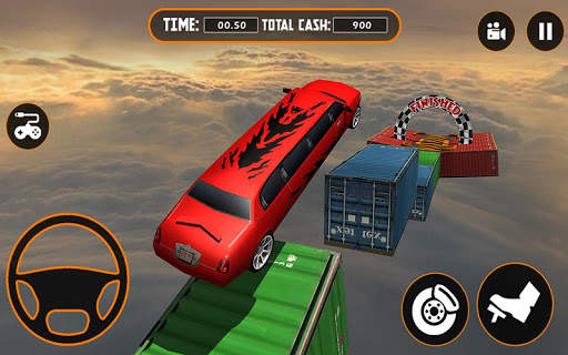 Impossible Limo Driving stunt Simulator-Tracks 17 screenshot 15