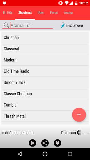 Internet Radio Player screenshot 2