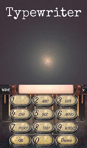 Typewriter Animated Keyboard screenshot 4