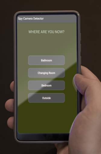 Hidden IR camera Detector - Finder Devices screenshot 1