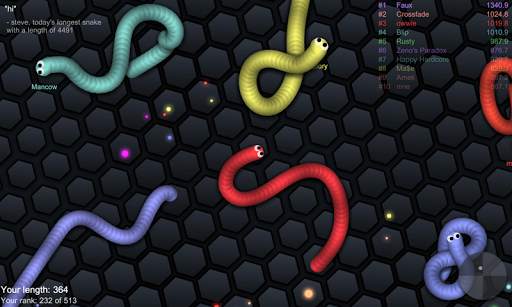 slither.io screenshot 3
