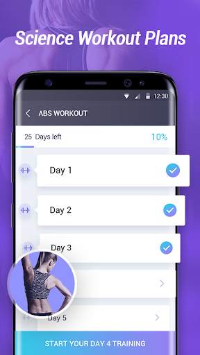 Easy Workout Lite - Abs & Butt Fitness screenshot 3