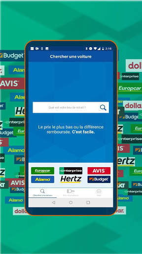 Application de location de voiture Argus screenshot 1