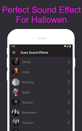 Scary Sound Effects - Ghost Sounds Ringtones Free screenshot 7