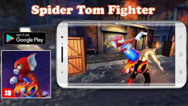 एम को हराया मकड़ी टॉम लड़ाई - Spider Tom Hero screenshot 2