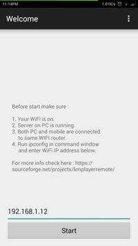 KM Player Remote screenshot 2