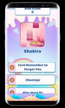 SHAKIRA Piano Tiles screenshot 1