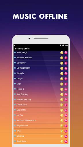 BTS Song Offline Mp3 screenshot 1