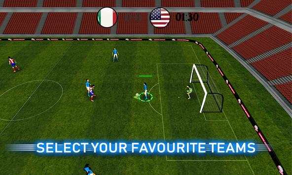 Real soccer Star 2018: Piala Dunia Sepak Bola screenshot 3