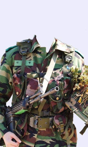 Women Military Photo Suit screenshot 2