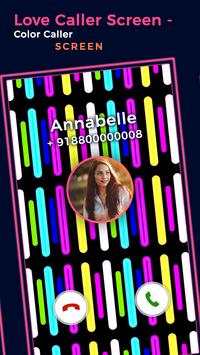 Love Caller Screen - Color Caller Screen скриншот 4