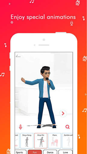 TaDa Time - 3D Avatar Creator, AR Messenger App screenshot 2