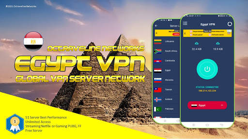 Egypt VPN - Global VPN Server Network screenshot 1