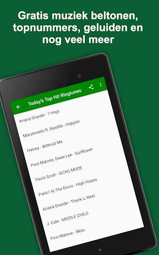 Today's Hit Ringtones - Muziek screenshot 5