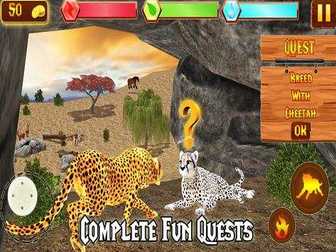 Wild Cheetah Hunt Simulator 3D screenshot 13