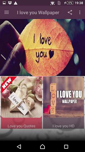 I love you wallpaper screenshot 1