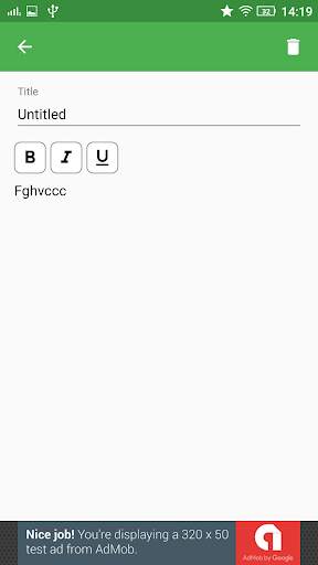 My Notepad screenshot 3