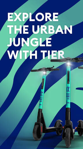 TIER electric scooter sharing screenshot 1
