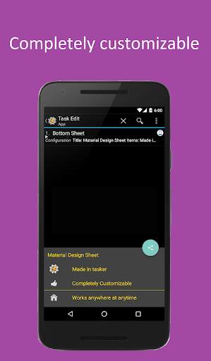 Snackbar Tasker Plugin скриншот 1