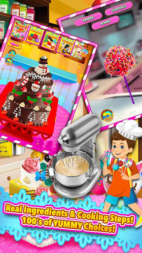 Cake & Cake Pops Maker - Fun Cooking Food Games screenshot 3