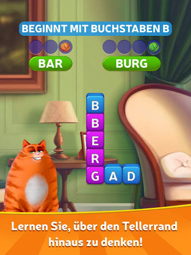 🔥Kitty Scramble: Wordstapel screenshot 7