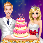 Cooking Wedding Party Chocolate Cake Factory icon