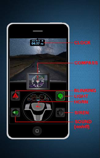 Headlight - LED SOS Flashlight screenshot 5