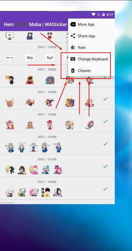 Hero Moba Legend WASticker and Cleaner WA screenshot 3