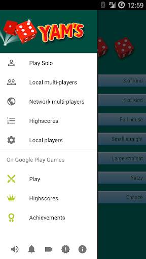 Yatzy - dice game - multi-player screenshot 2