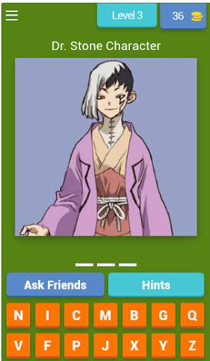 Dr Stone Quiz screenshot 4