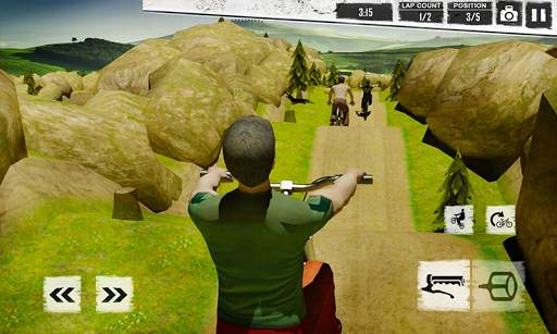 Offroad BMX Bicycle Racing: Freestyle Stunts Rider screenshot 3