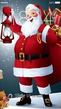 Santa Claus Lock Screen 5 تصوير الشاشة