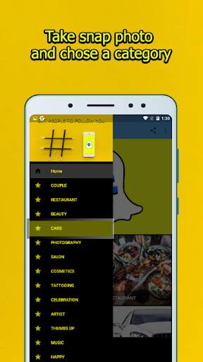 Easy Hashtag for Snap chat screenshot 2